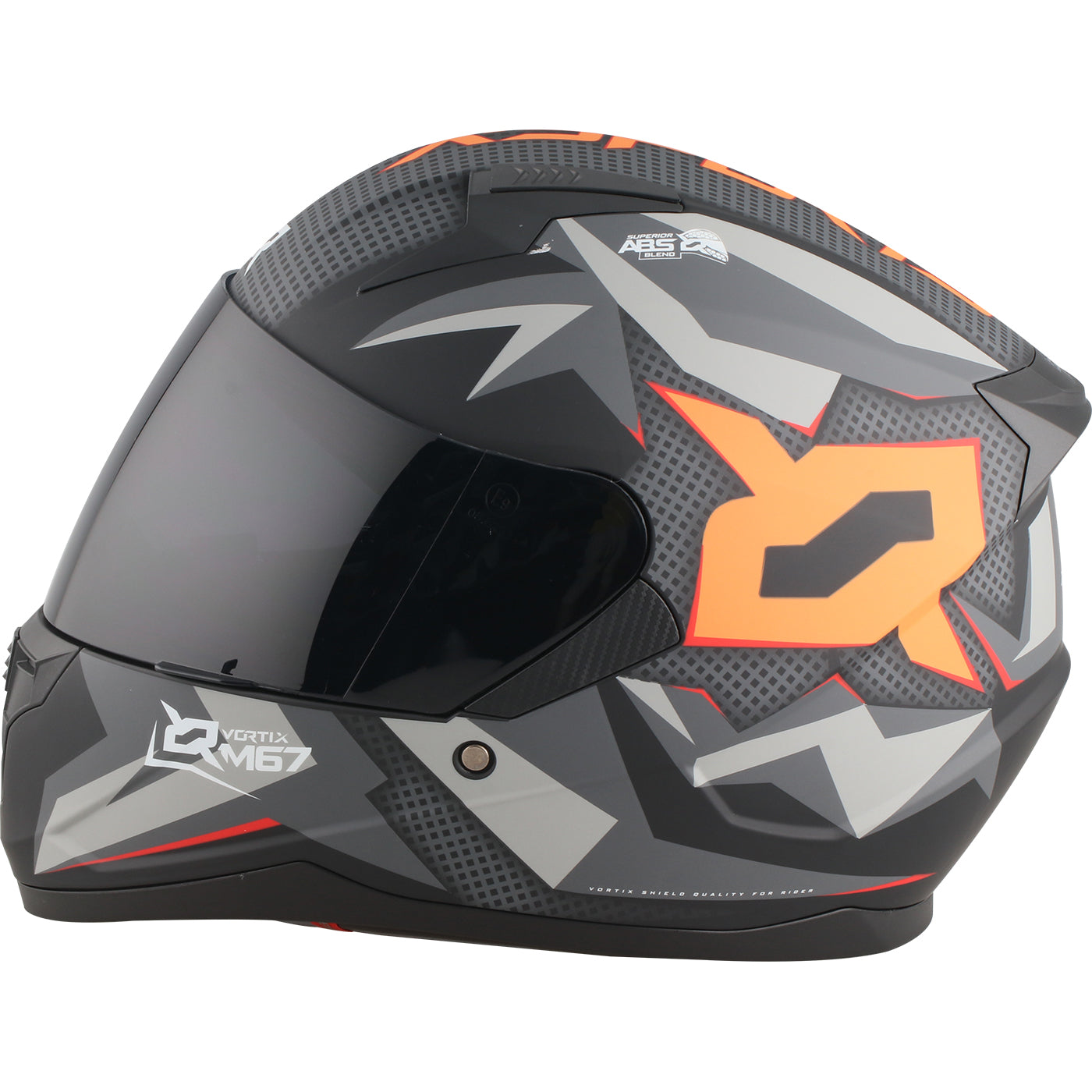 Casco x-sports integral M67 Claw Negro Gris Mate