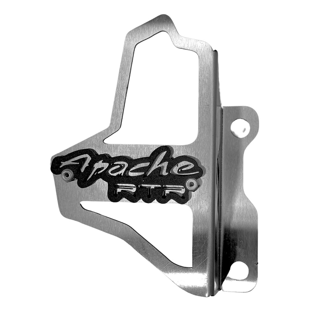 Protector de Caliper TVS Apache Cromo - Rouparts