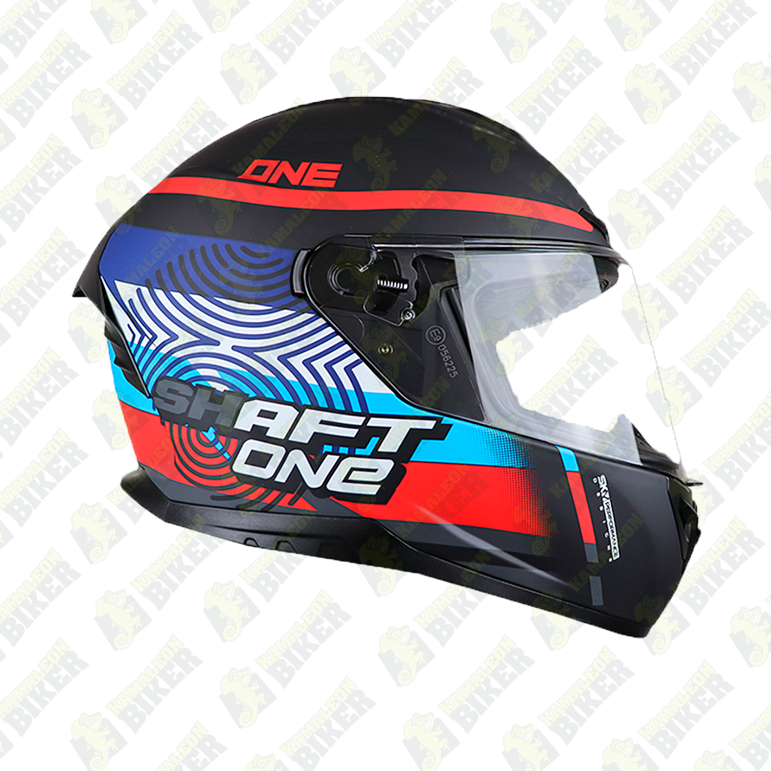 Casco Shaft integral 542-gt One Rojo