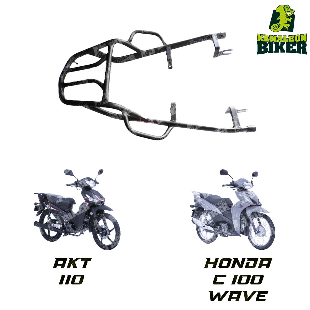 AKT 110 / HONDA C100 WAVE - Parrilla para moto