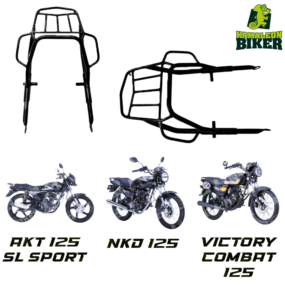 AKT 125 SL SPORT / AKT NKD 125 / VICTORY COMBAT 125 - Parrilla para moto - sencilla