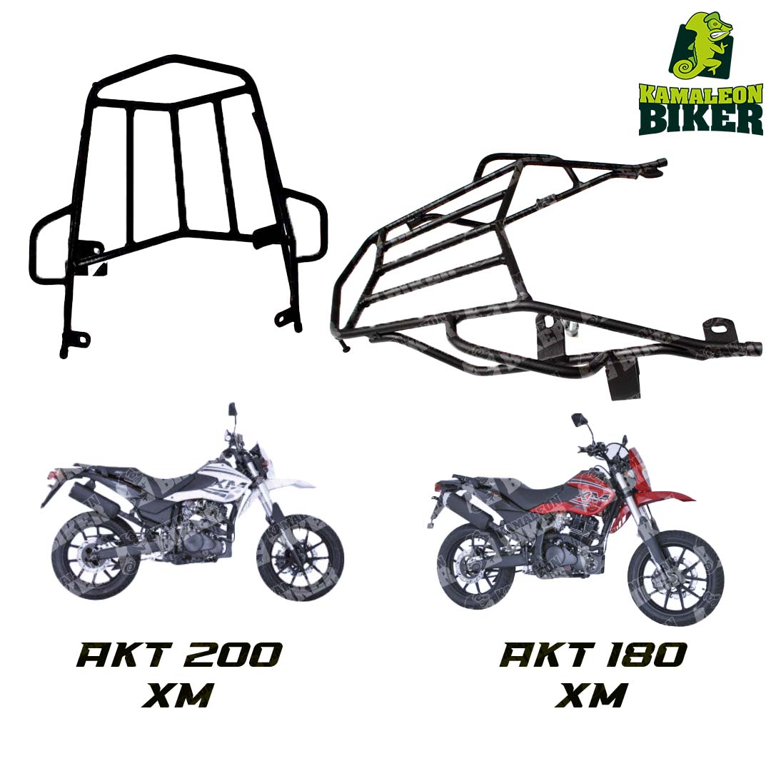 AKT 200 XM / AKT 180 XM - Parrilla para moto - Corta