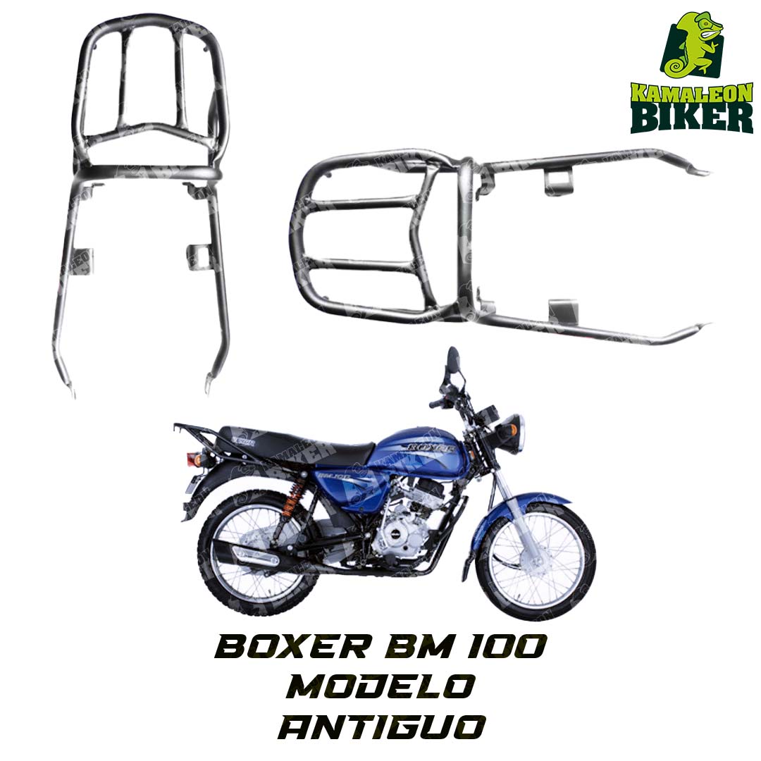 Boxer BM 100 / Boxer BM 150 Bajaj - Parrilla para moto - Modelo Antiguo
