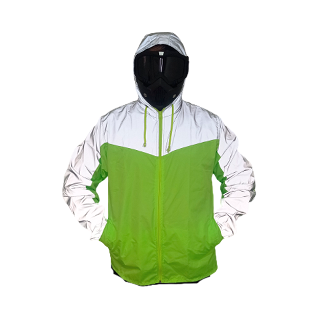 Chaqueta Reflectiva Fusión Verde Neon