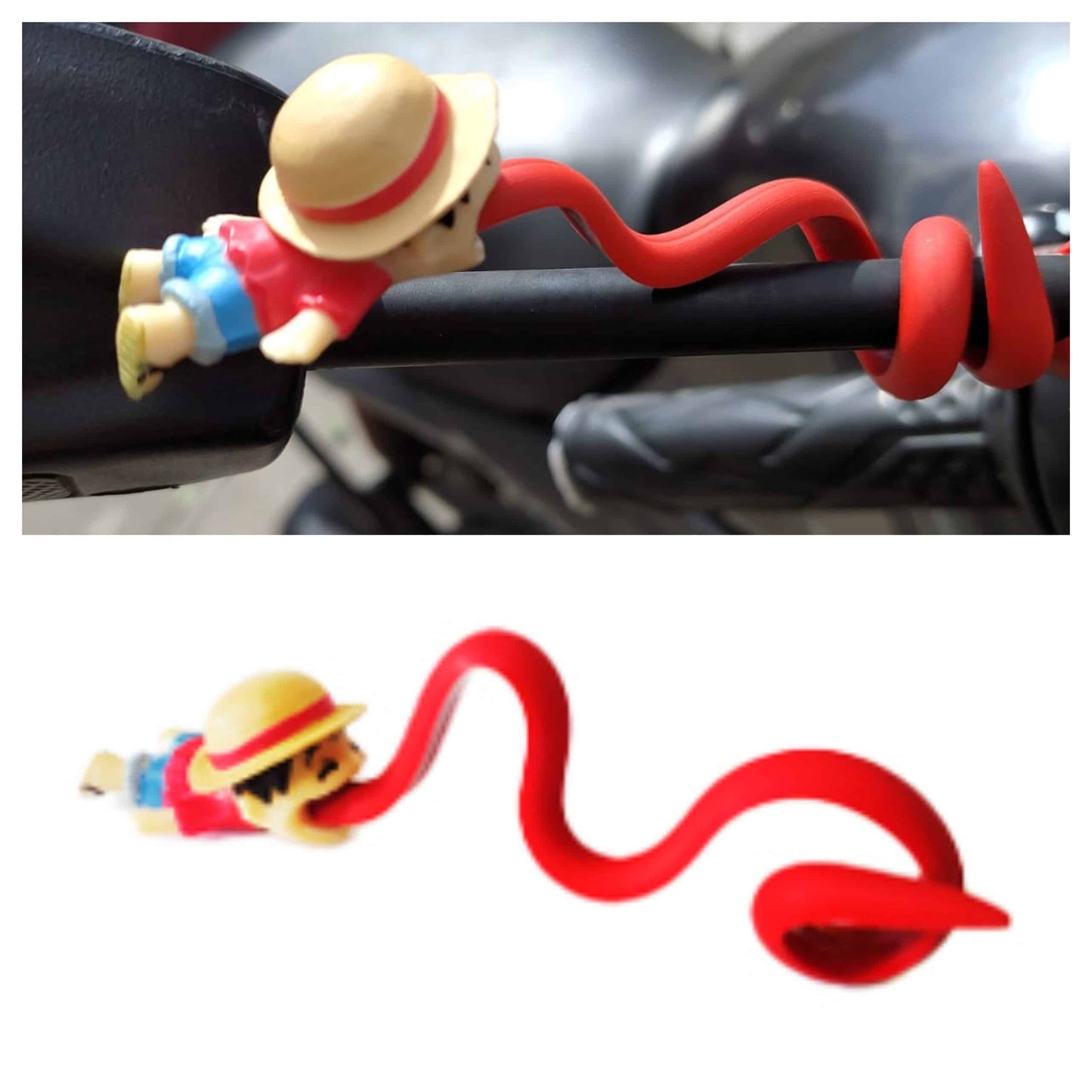 Luffy (One Piece) - Figura Miniatura - Accesorio para moto/bici
