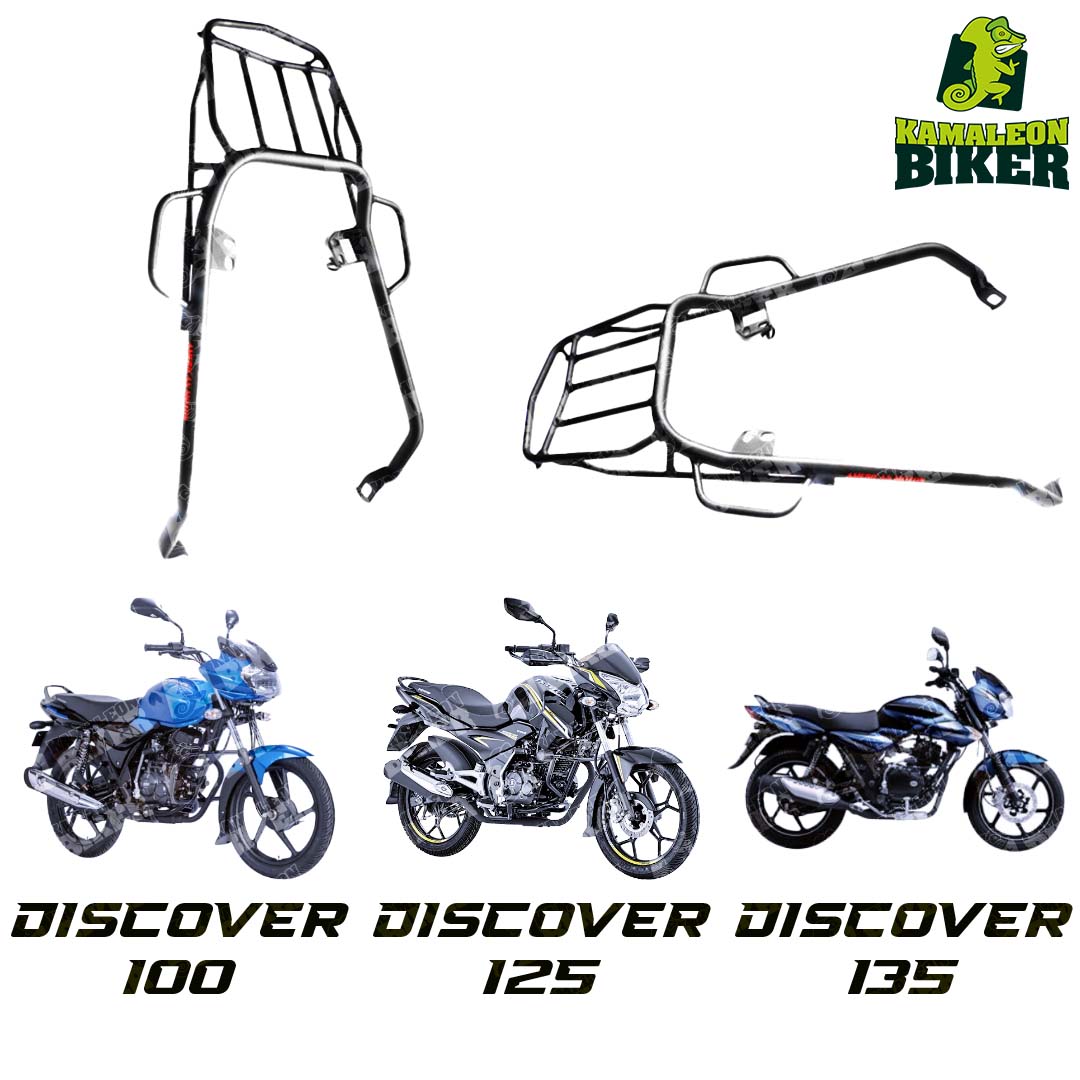 Discover 125 / Discover 135 / Discover 100 - Parrilla para moto - Sencilla
