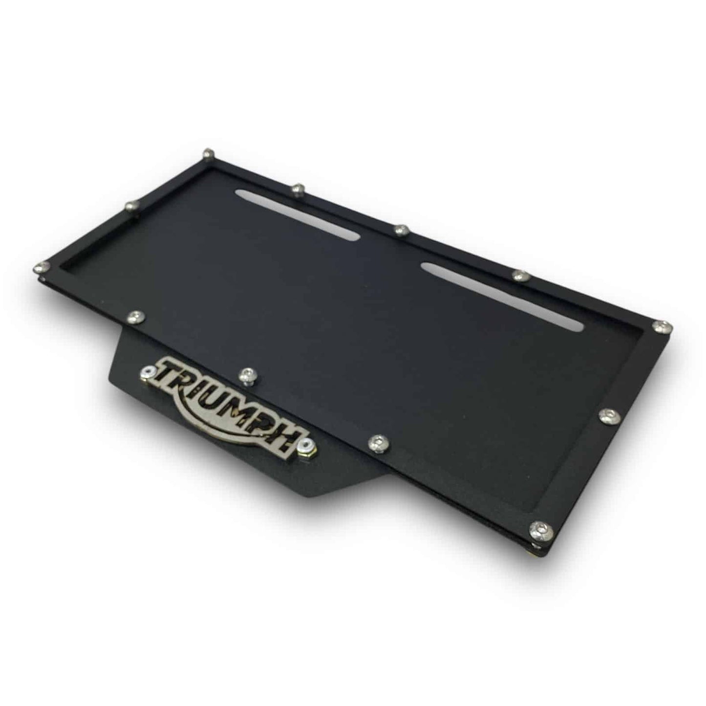 Portaplaca Pro TRIUMPH - Sin Perforar Placa - Rouparts