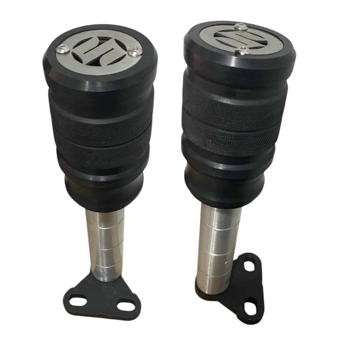Defensa Tipo Slider de Motor para Gixxer 250 Naked (x2 unidades) - Cromo
