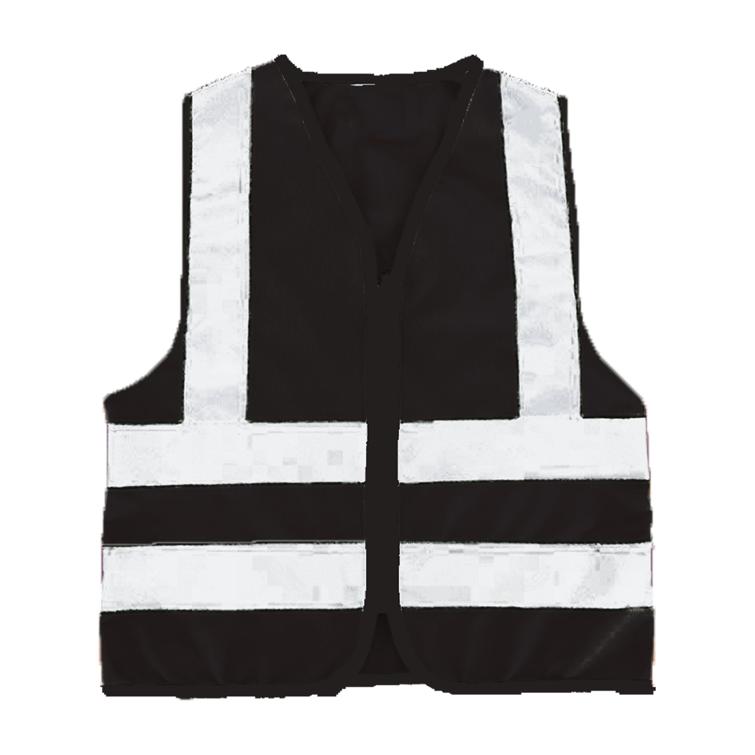 Chaleco Industrial Reflectivo Negro