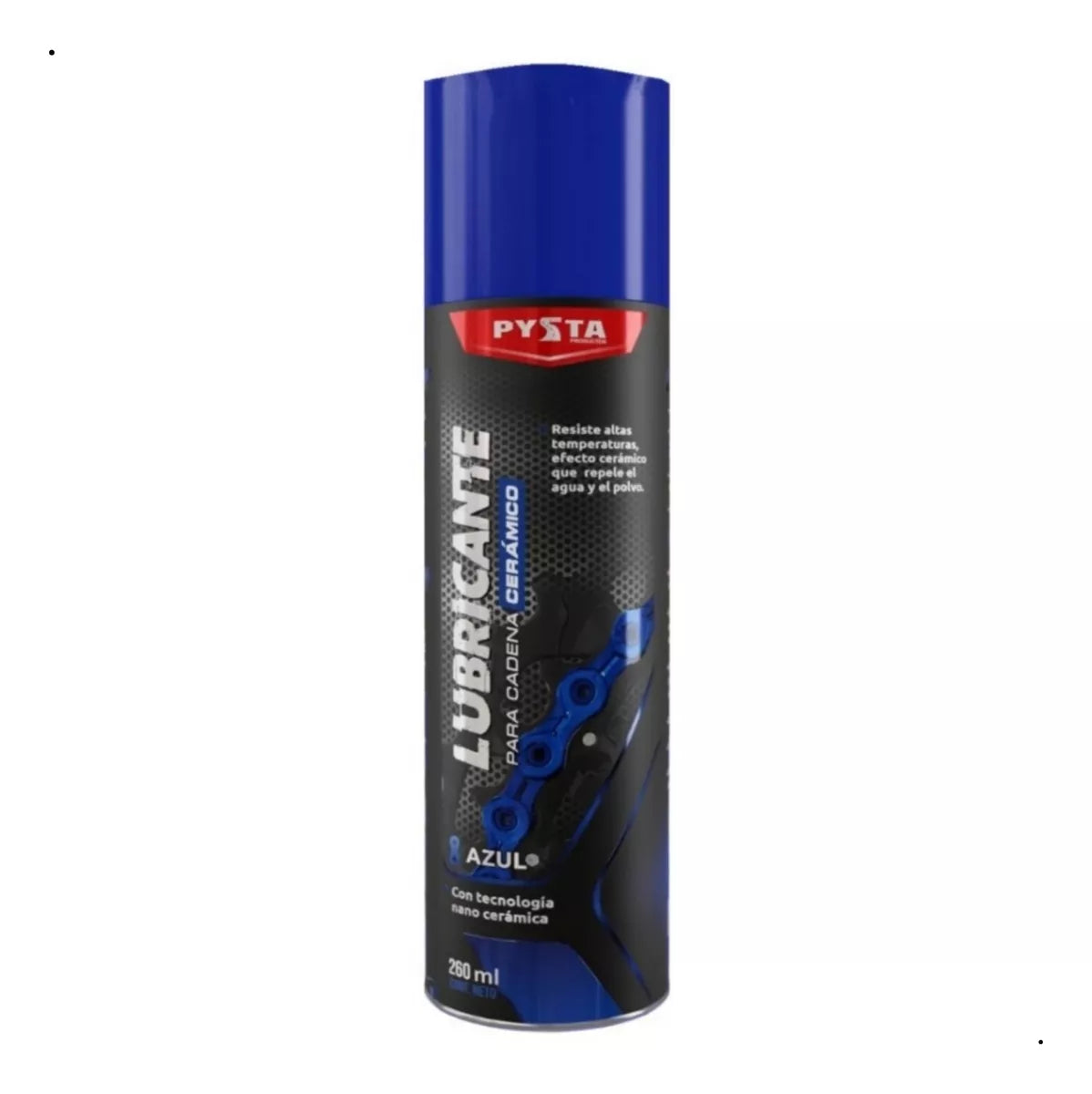 Lubricante Para Cadena Ceramico Azul - Pysta 260ml (aerosol)