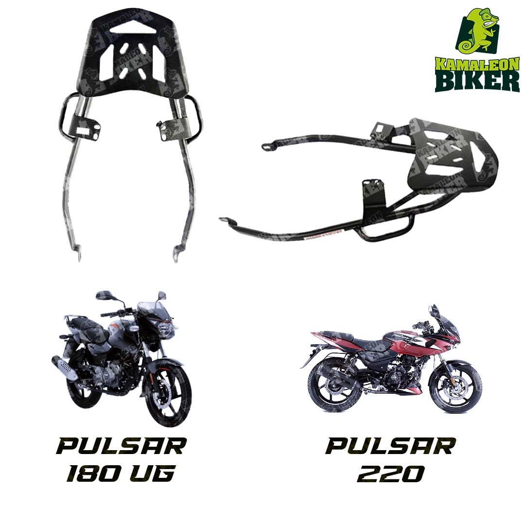 Pulsar 180 UG / Pulsar 220 - Parrilla para moto - De lujo (sin porta alforjas)