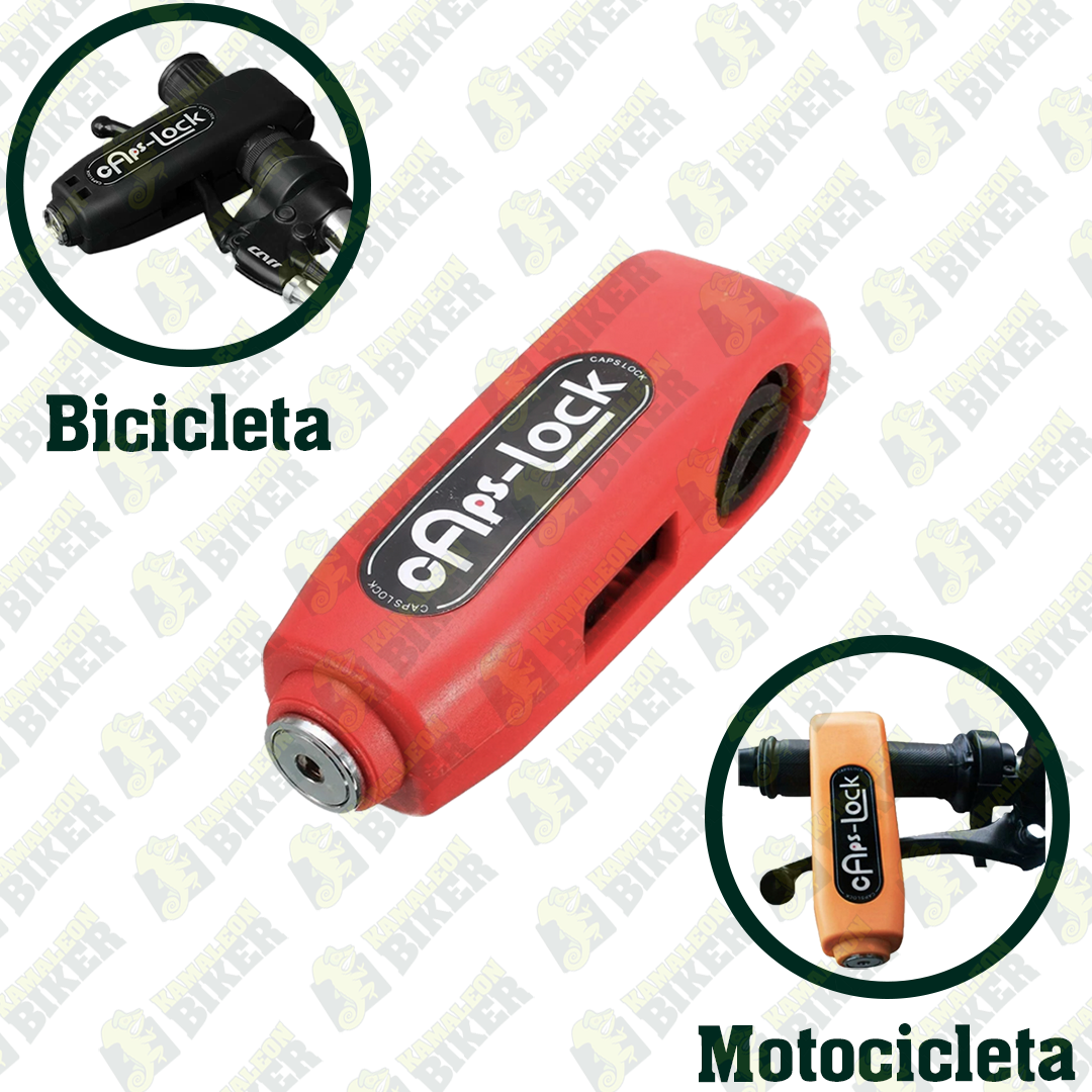 Candado manubrio Bicicleta Moto Caps-lock antirrobo manilar