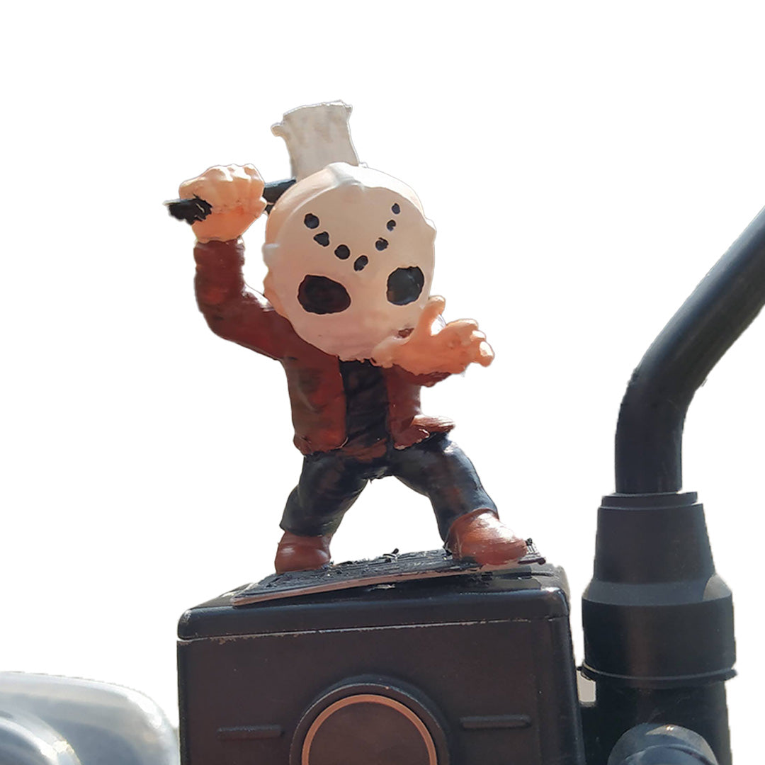 Jason Voorhees / Viernes 13 / Friday the 13th - Figura Miniatura - Accesorio para moto/bici