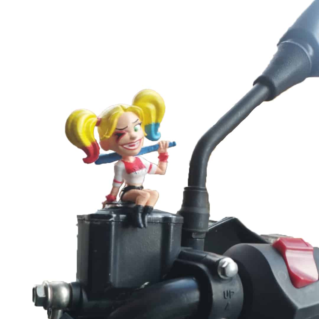 Harley Quinn - Figura Miniatura - Accesorio para moto/bici