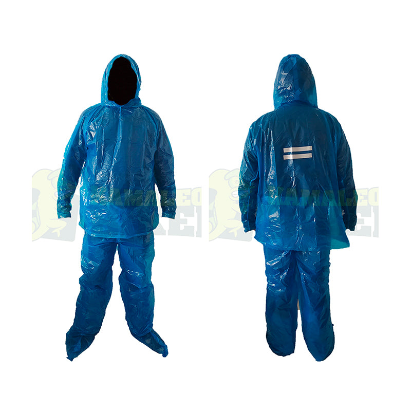 Traje impermeable de bolsillo