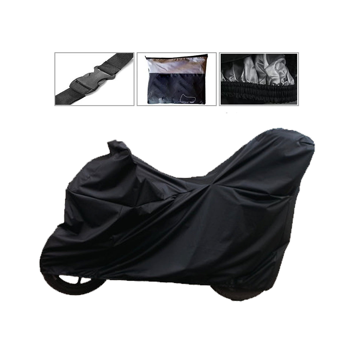 Pijama semimpermeable para moto con baúl - Ref: Estándar Con Maletero