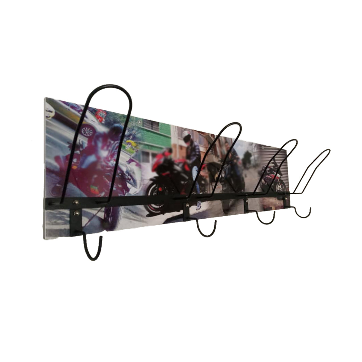 Soporte decorativo para cascos (4 cascos)