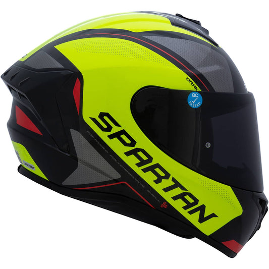 Casco Spartan Draken Gear Verde Brillante