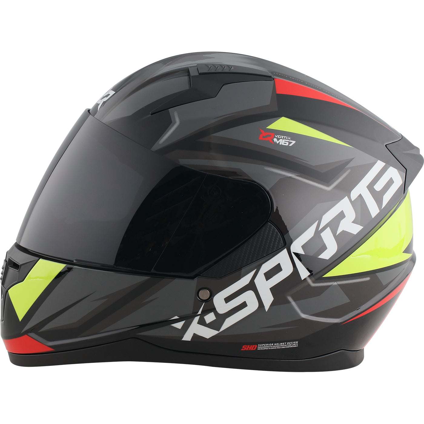 Casco x-sports integral M67 Courxe Negro Gris Mate