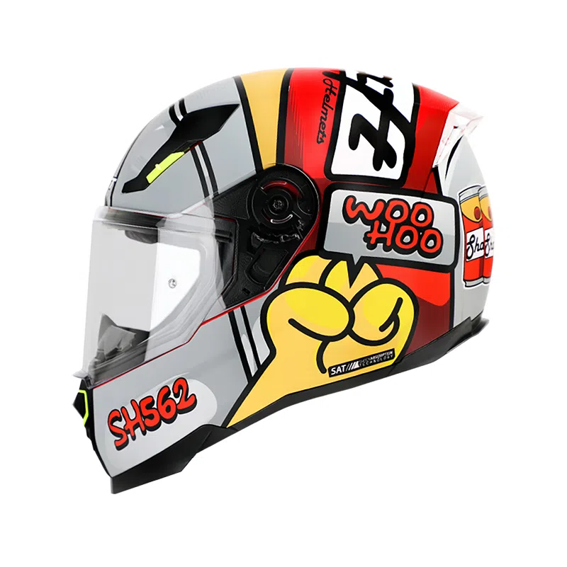 Casco Shaft integral 562 Beer - Rojo
