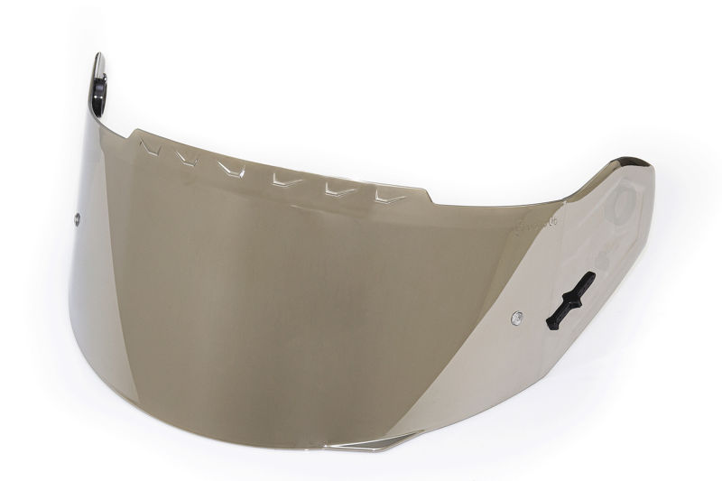 Visor Casco RACECRAFT Fireparts - PLATEADO