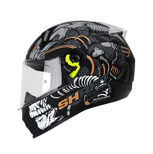 Casco Shaft integral 560 Machina - Negro Dorado