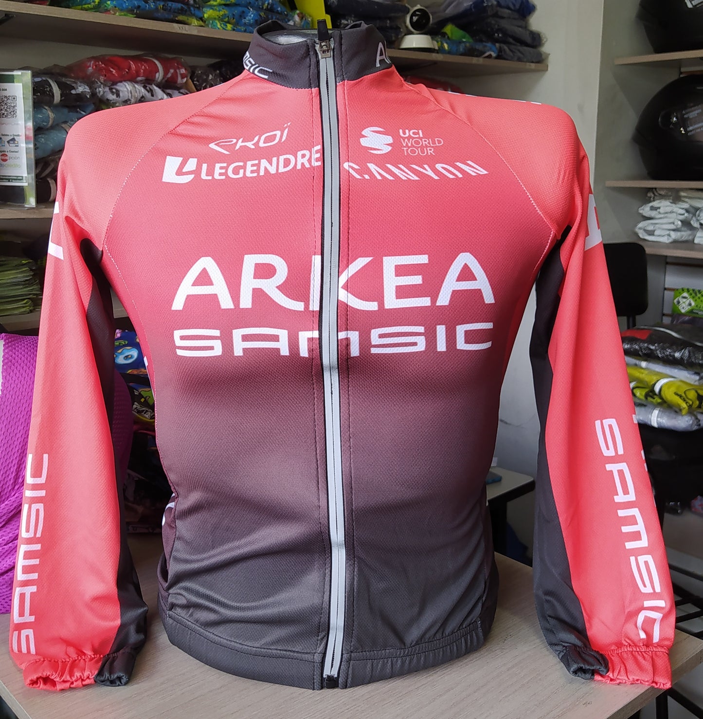 Jersey Rutero Manga Larga - Modelo 1001