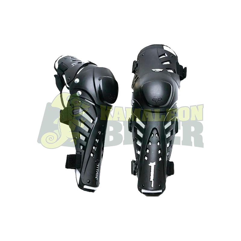 Rodilleras Fox Titan Pro Talla Unica Moto Negras Originales
