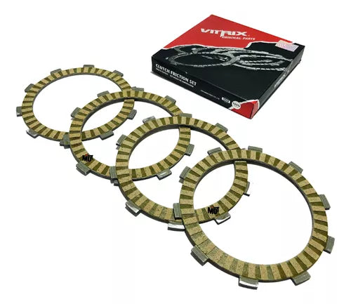 DISCOS CLUTCH PAPER BASE FZ16/SZR150 - DARROW