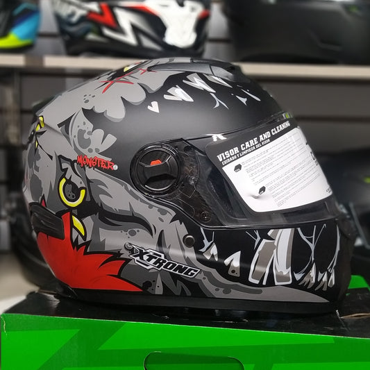 Casco Xtrong M61 Warrior Rojo Mate Integral