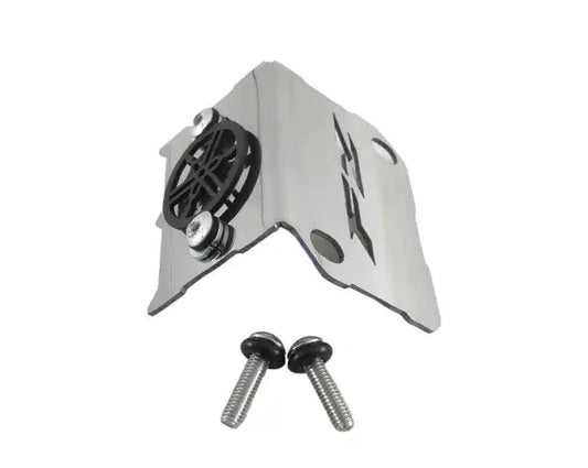 Protector Bomba Freno Delantero YAMAHA FZ - Cromo y Negro [DIAGONAL]