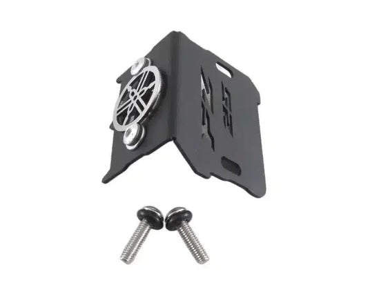 Protector Bomba Freno Delantero YAMAHA FZ 25 ABS - FZ 3.0 - Negro y Cromo [RECTA]