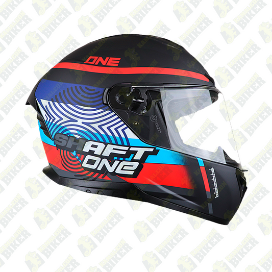 Casco Shaft integral 542-gt One Rojo