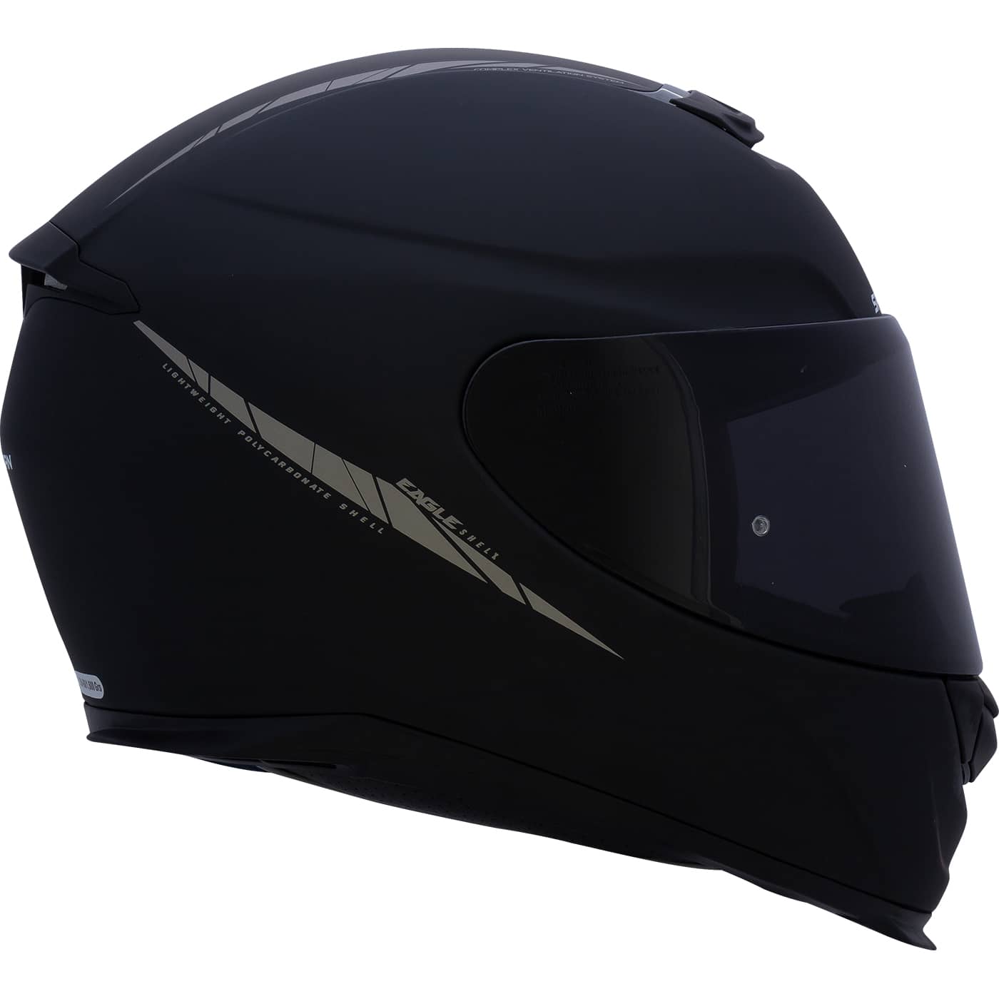 Casco Spartan Eagle Negro Mate
