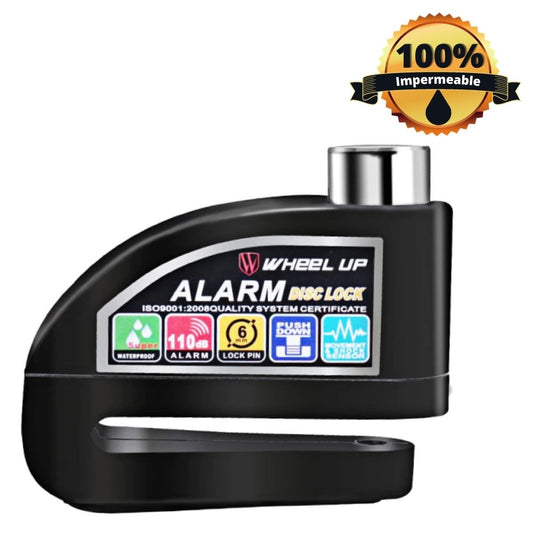 Candado Con Alarma Pesado Negro