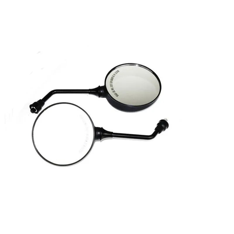 Espejo Pulsar / Boxer CT ES - KS / Discover / Platino - Tipo redondo - Rosca 10 mm