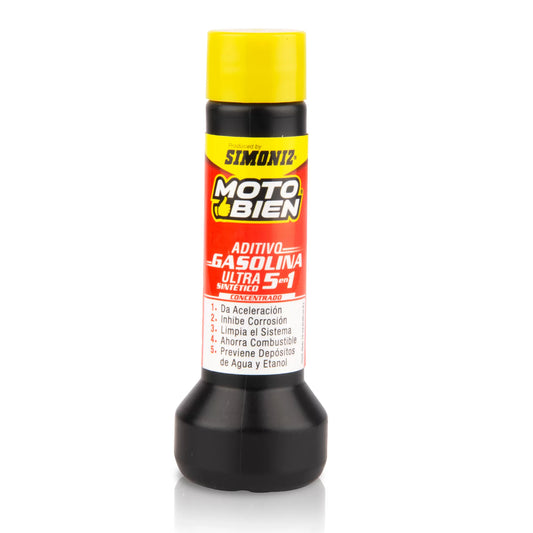 Aditivo Para Gasolina 5 en 1 (OCTANAJE) 15ml SIMONIZ MOTOBIEN