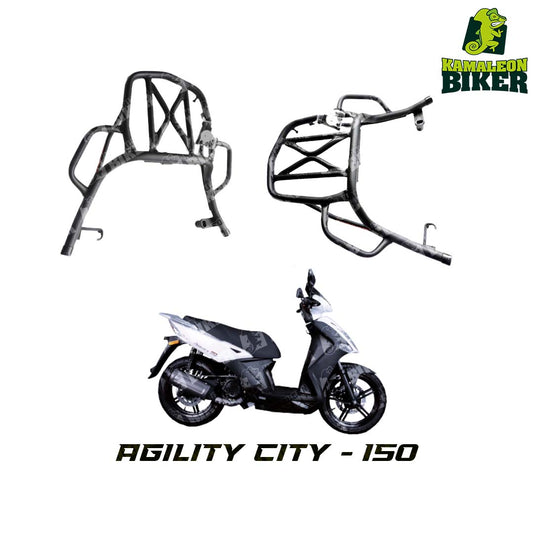 Kymco Agility City 150 - Parrilla para moto
