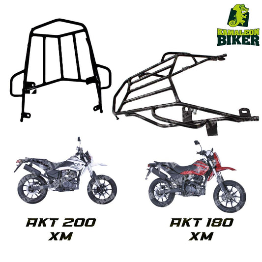AKT 200 XM / AKT 180 XM - Parrilla para moto - Corta