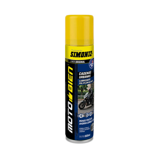 Lubricante de Cadenas Urban 220ml (AZUL) - Motos de uso urbano - SIMONIZ MOTOBIEN