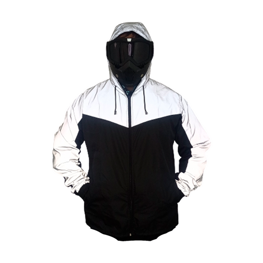 Chaqueta Reflectiva Fusión Negro