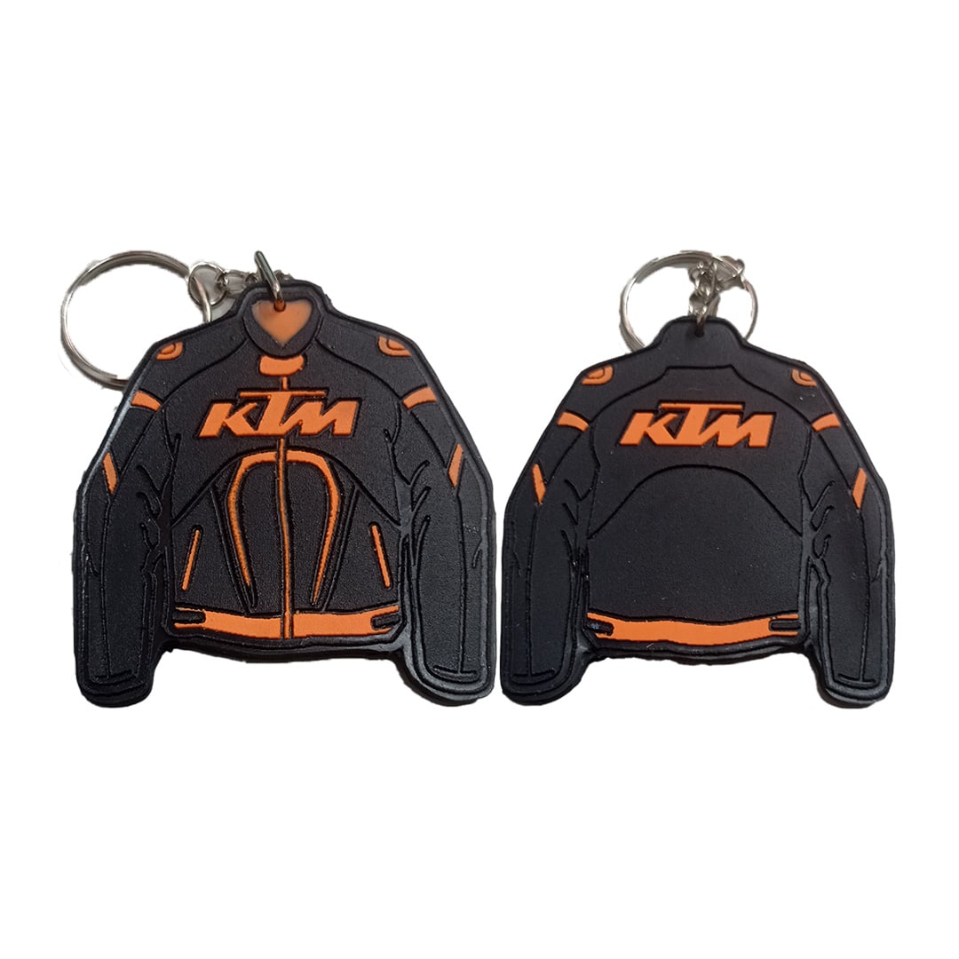 Llavero tipo Chaqueta KTM - Negra Naranja 1