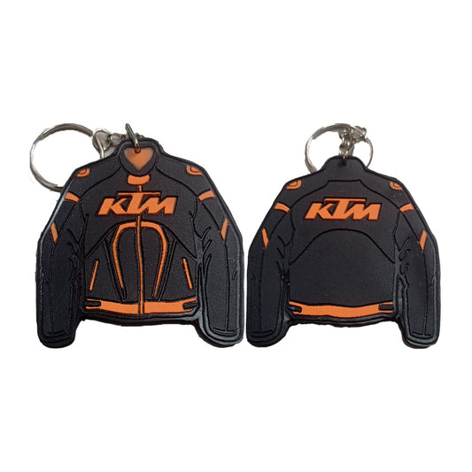 Llavero tipo Chaqueta KTM - Negra Naranja 1