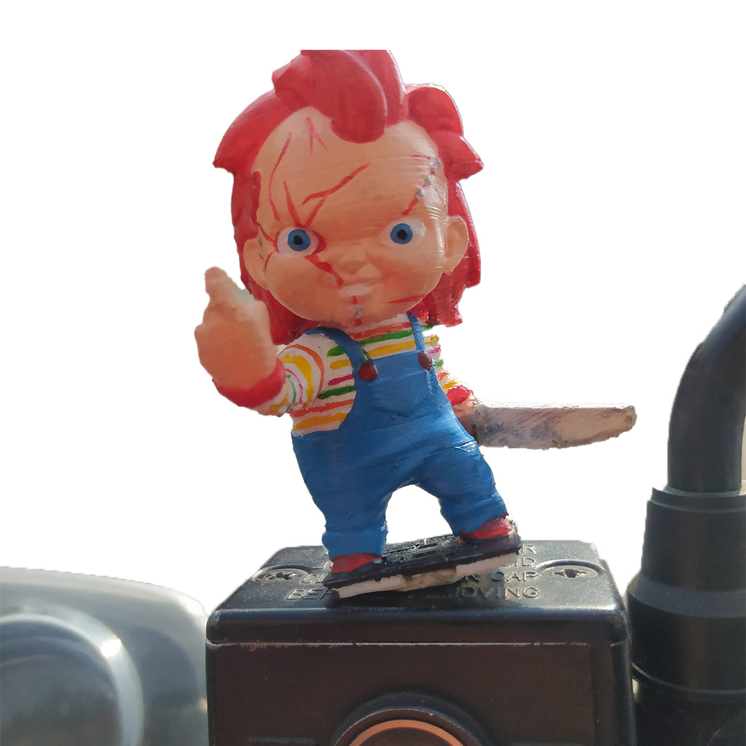 Chucky Childs Play - Figura Miniatura - Accesorio para moto/bici
