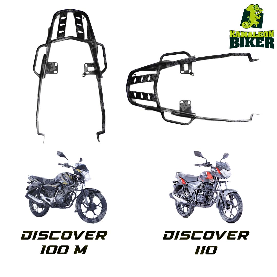 Discover 100M / Discover 110 - Parrilla para moto - De lujo