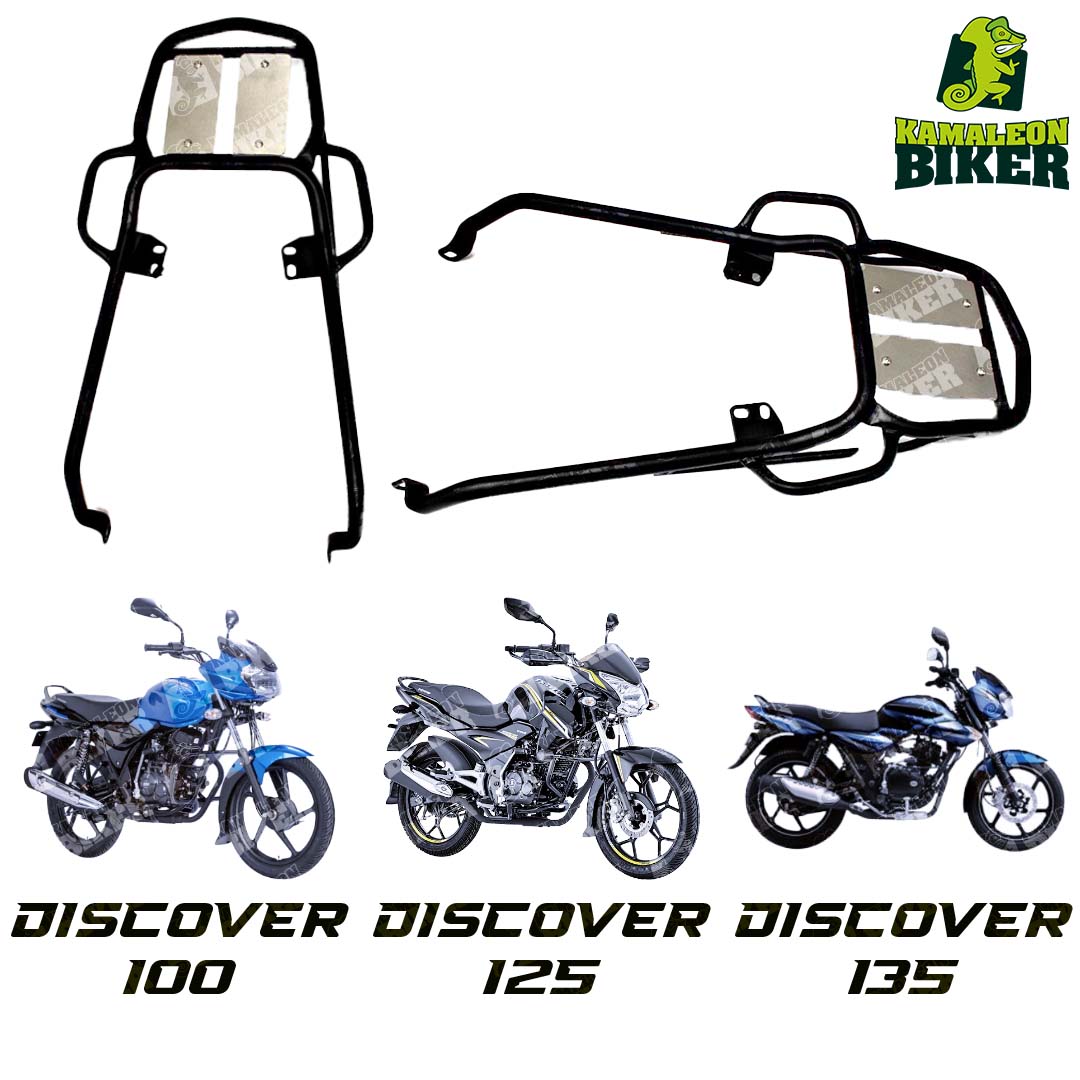 Discover 125 / Discover 135 / Discover 100 - Parrilla para moto - De Lujo