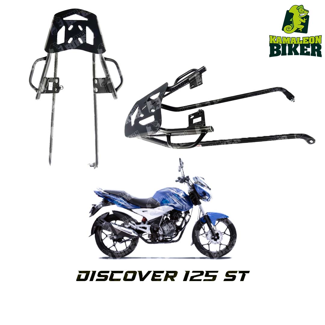 Discover 125 st / Discover 125 str - Parrilla para moto - Larga de lujo