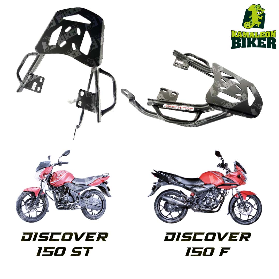 Discover 150 ST / Discover 150 F – Parrilla para moto - Corta de lujo