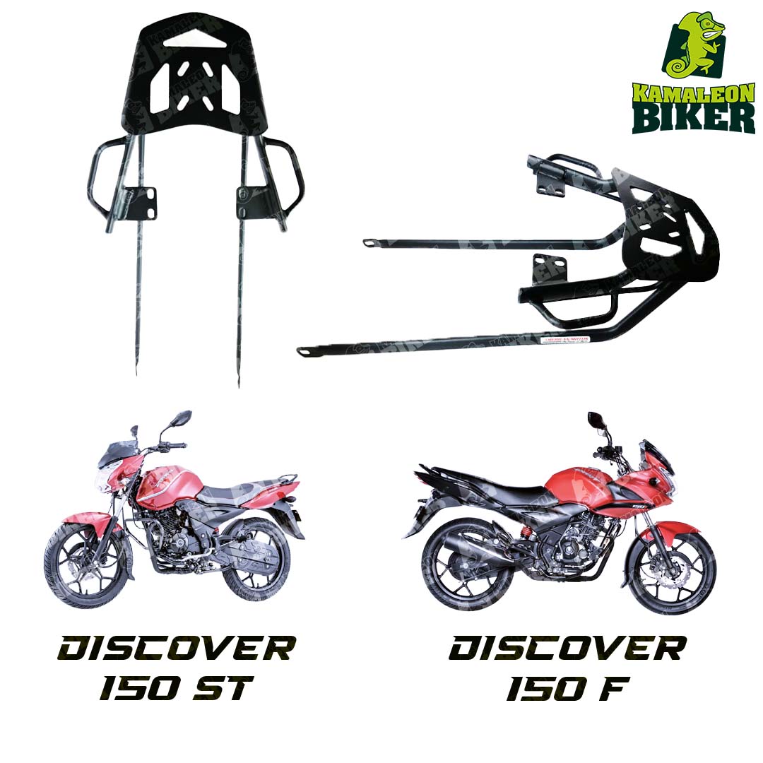 Discover 150 ST / Discover 150 F - Parrilla para moto - Larga de lujo