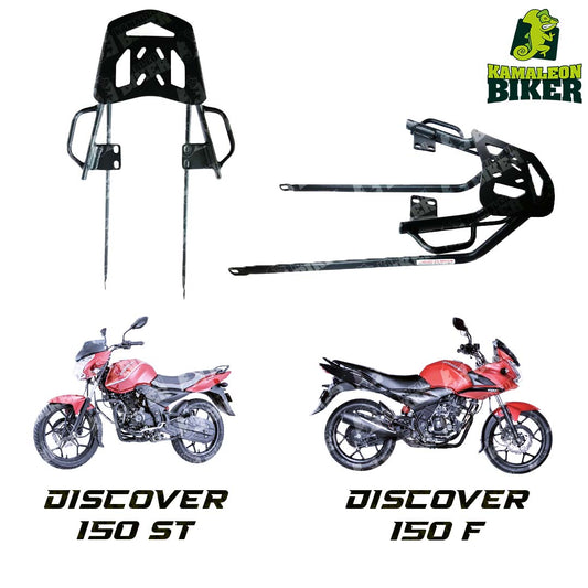 Discover 150 ST / Discover 150 F - Parrilla para moto - Larga de lujo